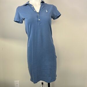 Ralph Lauren Sport Blue Polo Shirt Dress